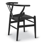 Chaise Weave - Bois massif avec assise tissée