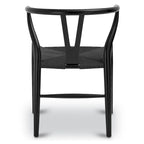 Chaise Weave - Bois massif avec assise tissée