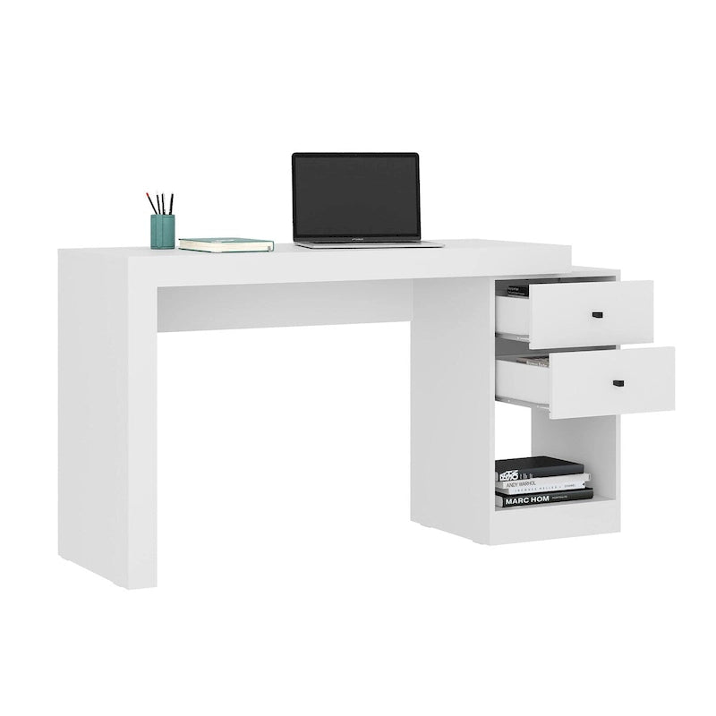 Bureau de télétravail aux designs modernes, extensible de 47 à 61 pouces de long