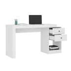 Bureau de télétravail aux designs modernes, extensible de 47 à 61 pouces de long