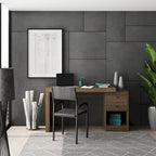 Bureau de télétravail aux designs modernes, extensible de 47 à 61 pouces de long