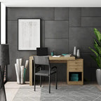 Bureau de télétravail aux designs modernes, extensible de 47 à 61 pouces de long