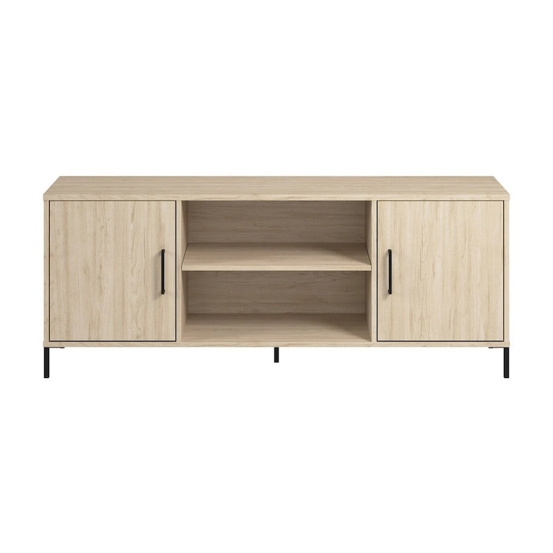 Meuble TV Essence 58W avec portes et étagères