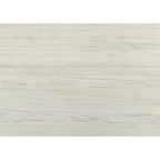 Meuble TV/console multimédia de 162 cm, blanc et marron, en bois massif